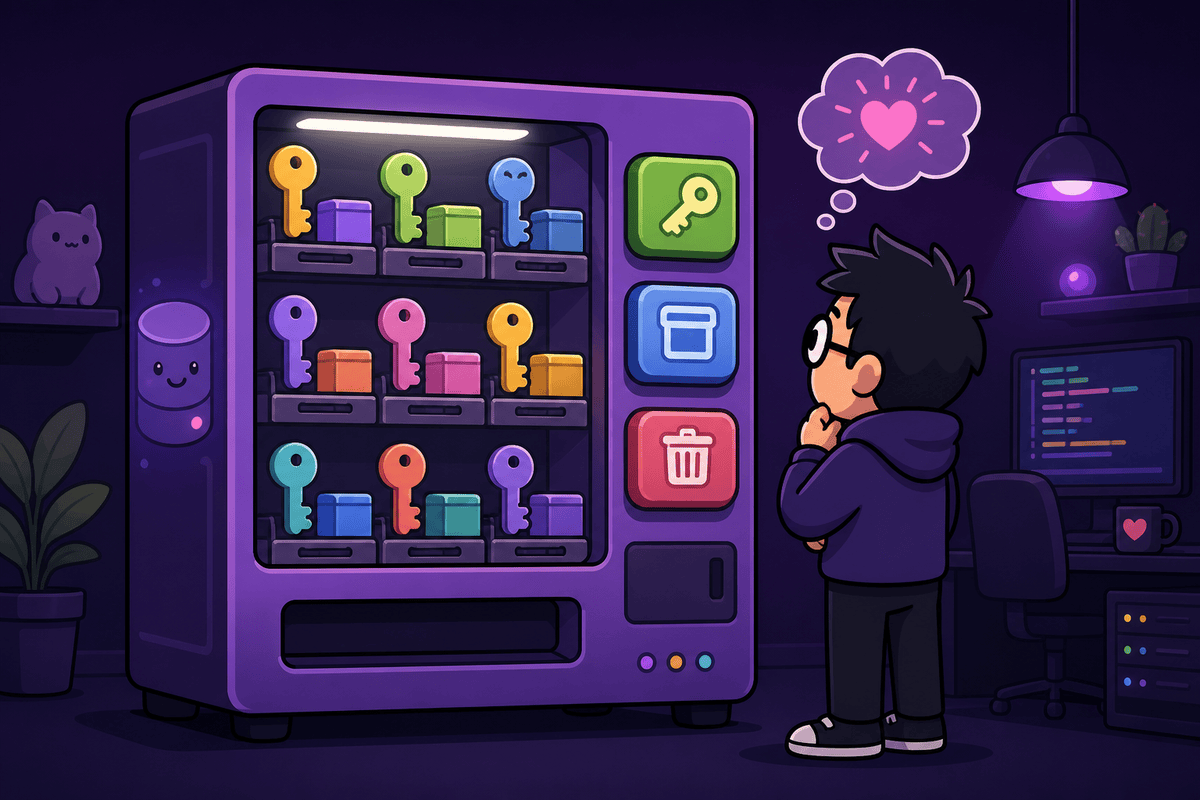 GET, PUT, DELETE — the whole database in three buttons